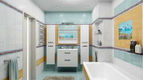 Купить Плитка Муза-Керамика Alps светлый настенная 20х30 см по низкой цене