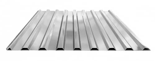 Купить Профнастил МП20 А, В, R, 0.45 мм, ширина 1,15 м, оцинкованный по низкой цене