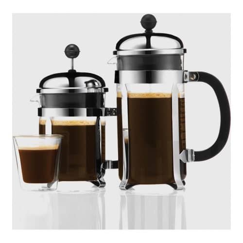 Купить Френч-пресс Bodum Chambord, хром, 0,5 л по низкой цене