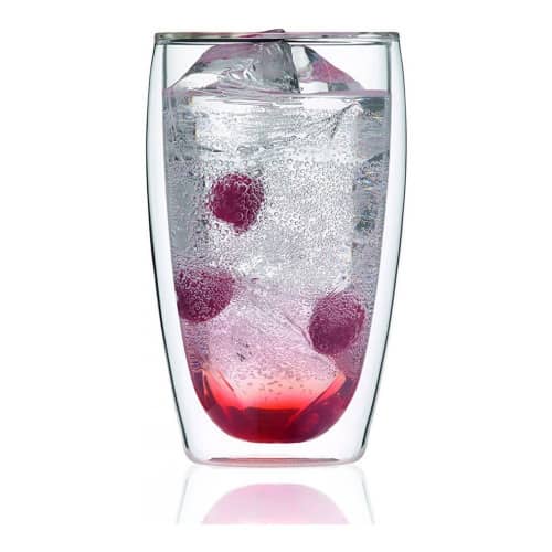 Купить Набор термобокалов (2 штуки) BODUM Pavina, 0.46л, цвет прозрачный по низкой цене