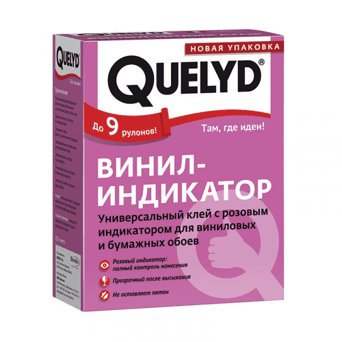 Клей для обоев Quelyd ИНДИКАТОР