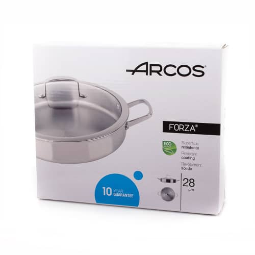 Купить Сотейник ARCOS Forza, диаметр 28 см, 3 л по низкой цене