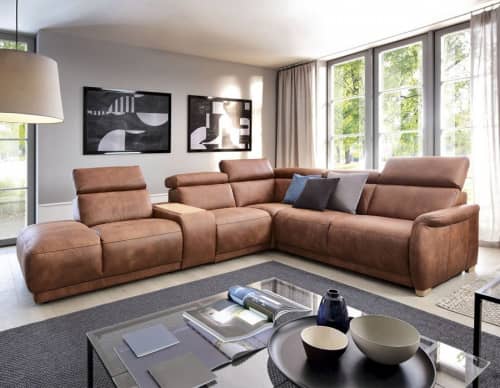 Купить Диван Gala Collezione Calpe модульный в коже по низкой цене