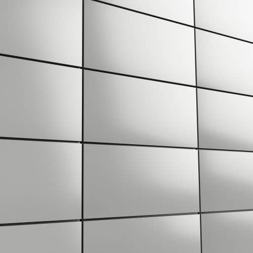 Купить Фасадная кассета Standard прямая 1170х545 мм RAL9006 (бело-алюминиевый цвет) для наружной отделки дома по низкой цене