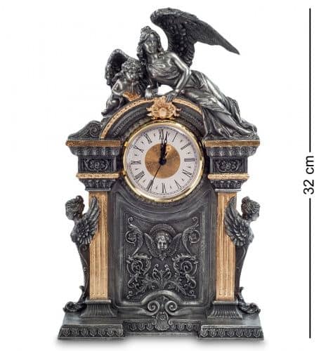 Купить Часы Veronese Ангел и его дитя WS-608 в стиле барокко по низкой цене