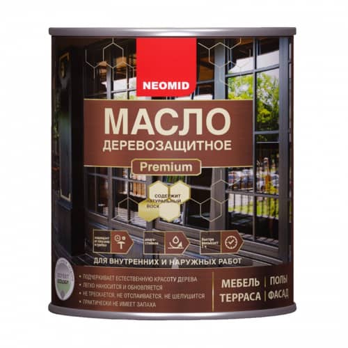 Купить Масло Neomid Premium деревозащитное палисандр 2 л по низкой цене