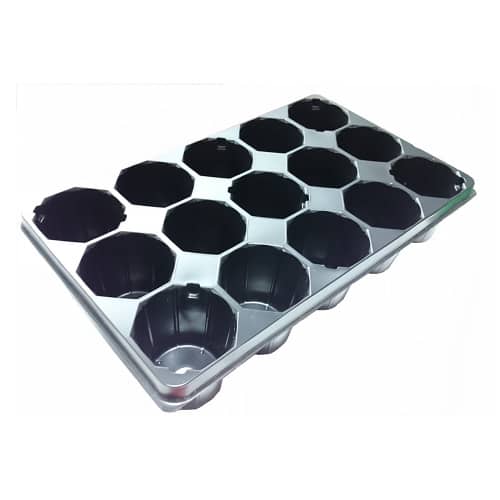 Купить Кассета для рассады 15 ячеек 525 мл объем 8 л по низкой цене