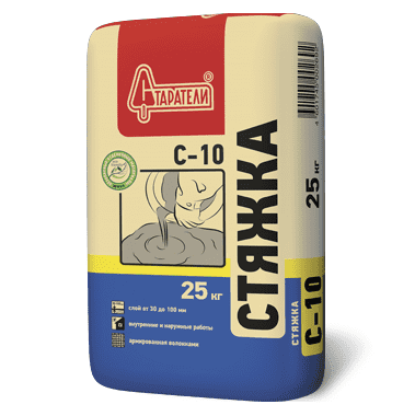 стяжка старатели с-10 пола 25 кг Купить Стяжка Старатели С-10 пола 25 кг по низкой цене