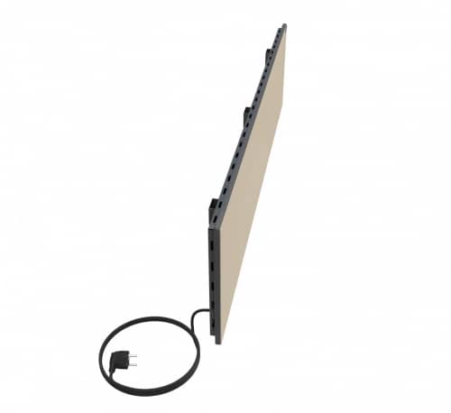 Купить Обогреватель LUXOR ECO W500L BEJ керамический, энергосберегающий, без терморегулятора, 120х30х4 см по низкой цене