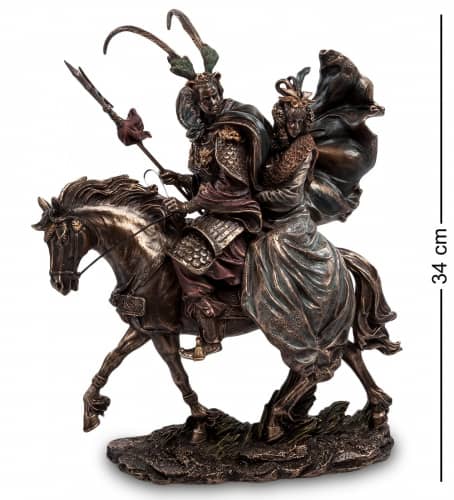 Купить Статуэтка Veronese Воин и его возлюбленная WS-429 по низкой цене