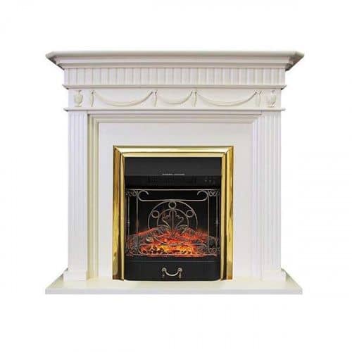 Купить Каминокомплект RealFlame Corfu STD Majestic Lux BS, слоновая кость по низкой цене