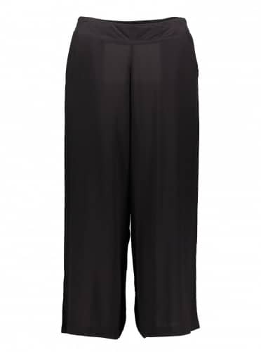 Купить Брюки-кюлоты Piazza Italia чёрные по низкой цене
