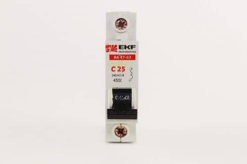 Купить Автомат EKF PROxima BA 47-63 25A по низкой цене