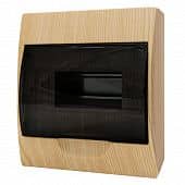 Купить Щит ЩРН-П-8 распределительный навесной ЭКО 8 модулей c DIN-рейкой IP40 по низкой цене