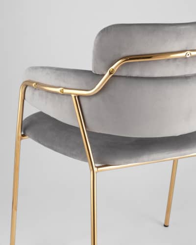 Купить Стул Полин светло-серый по низкой цене