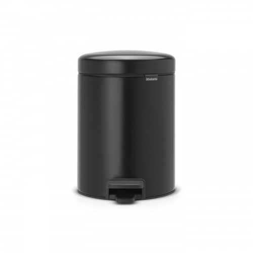 Купить Бак Brabantia newicon мусорный, черный матовый, 5 л по низкой цене