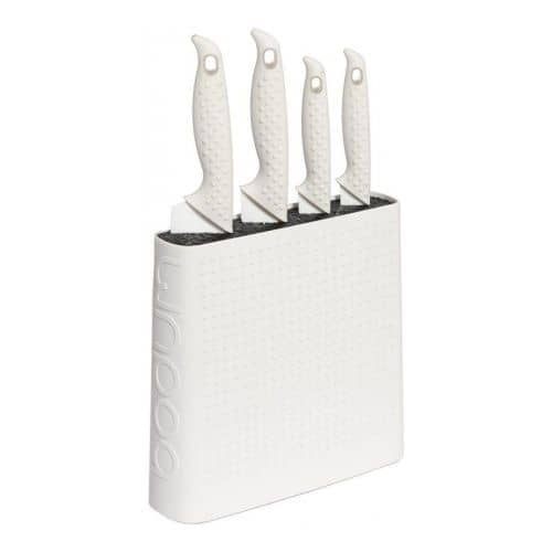 Купить Подставка для ножей BODUM Bistro, цвет белый по низкой цене