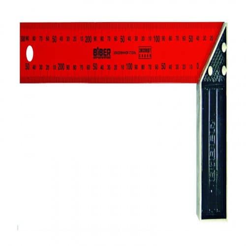 Купить Угольник Biber ЭКСПЕРТ столярный, 350  мм по низкой цене