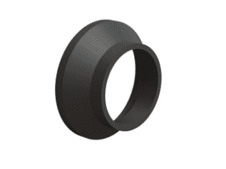 Купить Переход короткий редукционный ПЭ 100 (из полиэтилена) ПОЛИПЛАСТИК диаметр 250-1000 мм, SDR 11, SDR 17 по низкой цене