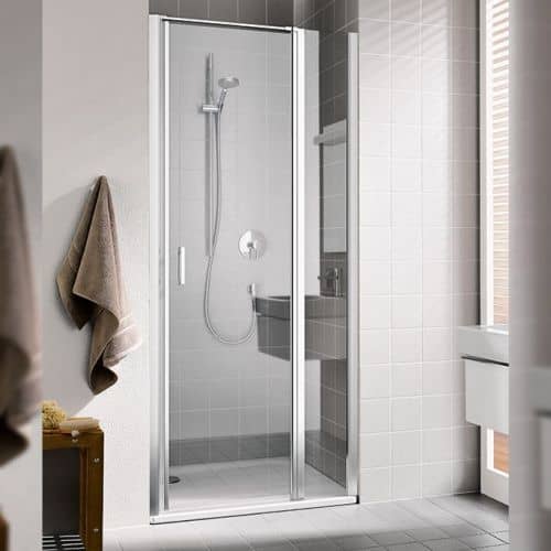 Купить Дверь Kermi Cada Xs 860-910/2000 (правая) CK1GR09020VPK душевая 1-створчатая маятниковая с фиксированной панелью по низкой цене
