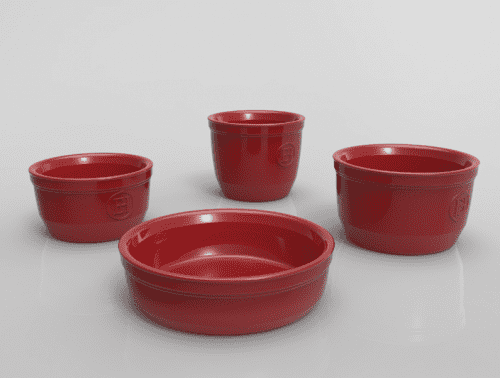 Купить Рамекин Emile Henry набор из 2 шт мускат, высокий 8,5 см по низкой цене