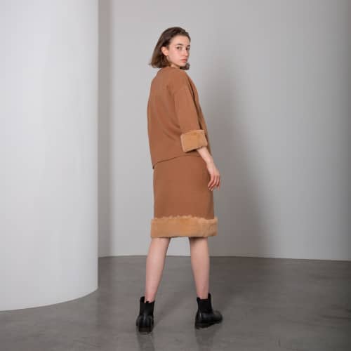 Купить Костюм Lara FF05988AB коричневый по низкой цене