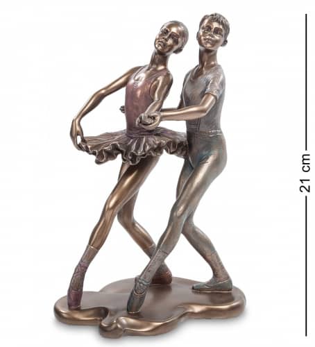 Купить Статуэтка Veronese Балетный дуэт WS-403 по низкой цене