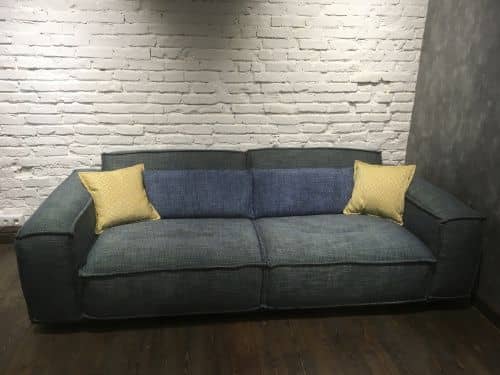 Купить Диван Карат-Мебель Кёльн прямой с кантом по низкой цене