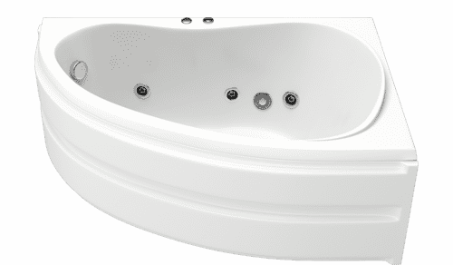 Купить Ванна BAS Алегра, акриловая, правая, В 00002 150х90 см по низкой цене