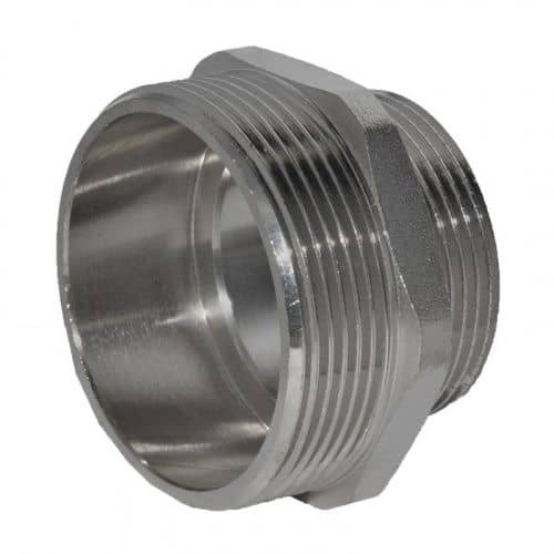 Купить Ниппель (бочонок) переходной 3/4" x 1/2" НР по низкой цене