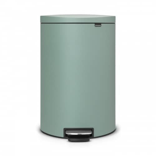 Купить Бак Brabantia FlatBack+ мусорный, минерально-мятный, 40 л по низкой цене