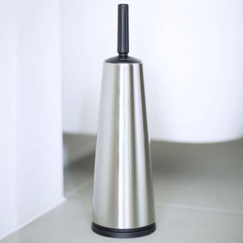 Купить Ершик Brabantia Classic туалетный, с подставкой, стальной матовый по низкой цене