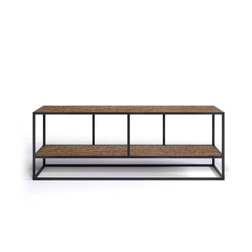 Купить Стол Intelligent Design TV Stand Lite 2 Black темный дуб по низкой цене