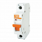 Купить Автоматический выключатель TDM electric ВА 47-29 4,5 кА С 16А 1П по низкой цене