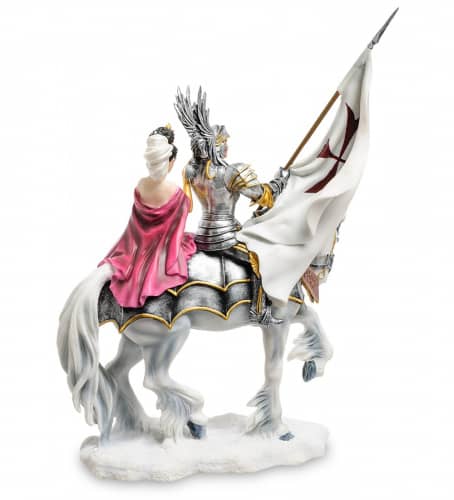 Купить Статуэтка Veronese Рыцарь и его дама сердца WS-840 по низкой цене