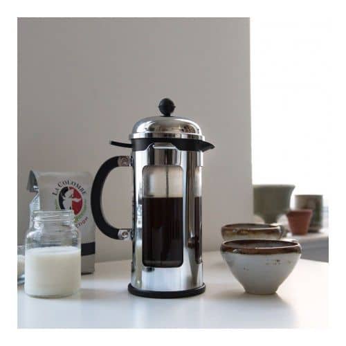 Купить Френч-пресс Bodum Chambord, хром, 1 л по низкой цене