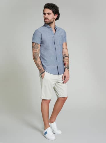 Купить Рубашка Piazza Italia с коротким рукавом по низкой цене