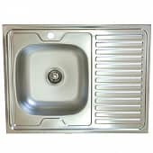 Купить Мойка Кромрус EC-220 кухонная правая стальная выпуск 3,5 дюйма по низкой цене