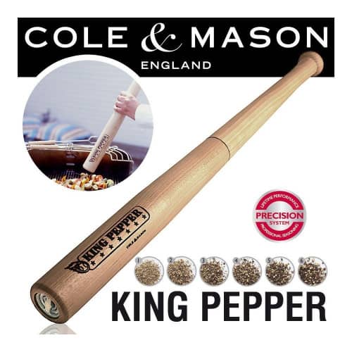 Купить Мельница для перца Cole & Mason King Pepper, цвет светлое дерево по низкой цене