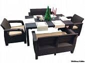 Купить Комплект плетеной мебели Yalta Family Set по низкой цене