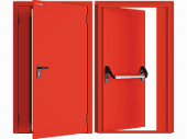 Купить Противопожарная двустворчатая дверь DoorHan по низкой цене
