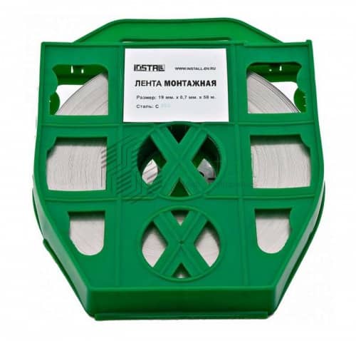 Купить Лента бандажная C202 20х50 пластик (F 207; COT 37; F 2007; F 20.7; F 20; ЛМ-50) (уп.50м) ИНСТАЛЛ 41022 по низкой цене