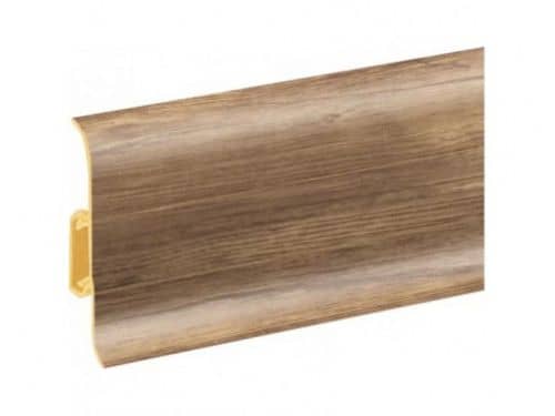 Деревянный, металлический, пластиковый напольный плинтус.