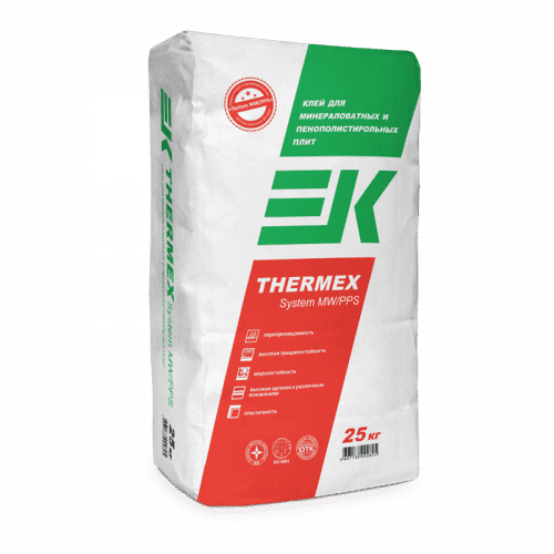 Купить Клей ЕК Thermex System MW/PPS 25 кг по низкой цене