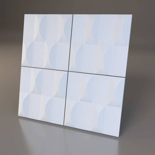 3D панель стеновая Relieffo Diversity 037 из пенополиуретана 600x600x30 мм
