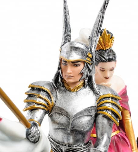 Купить Статуэтка Veronese Рыцарь и его дама сердца WS-840 по низкой цене