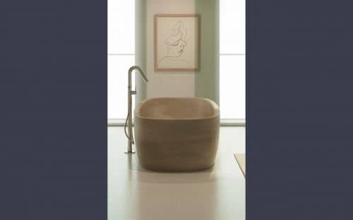 Купить Ванна Viva Lusso Coletta Sandstone каменная, отдельностоящая, песочная по низкой цене