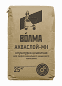 Купить Штукатурка ВОЛМА Акваслой МН цементная для профессионального машинного нанесения 25 кг по низкой цене