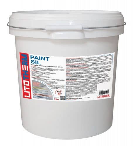 Купить Краска LITOKOL Litotherm Paint Sil фасадная 20 кг по низкой цене