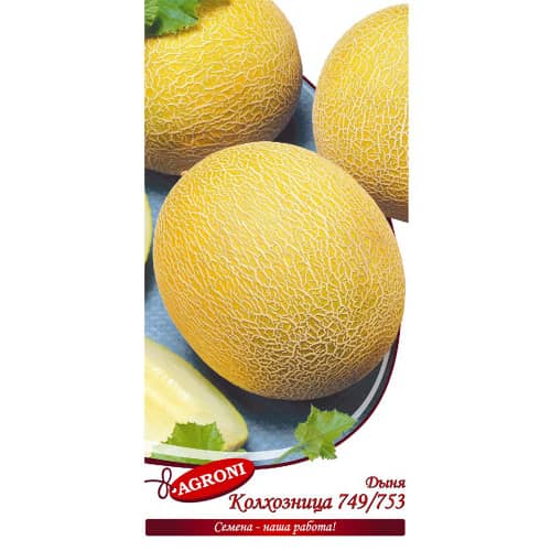 Купить Дыня Колхозница 749/753 1 г по низкой цене
